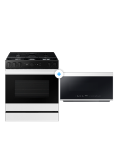 Combo Estufa BeSpoke, True Convection, Smart, Air Fry + Microondas Bespoke Over-The-Range