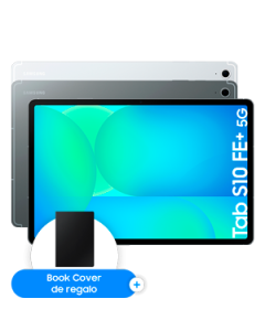 Galaxy Tab S10 FE+ 5G 128GB con Book Cover